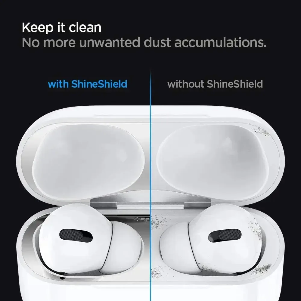 [2 Pack] AirPods Pro 2 (2022) Shine Shield AirPods Pro (2019)
