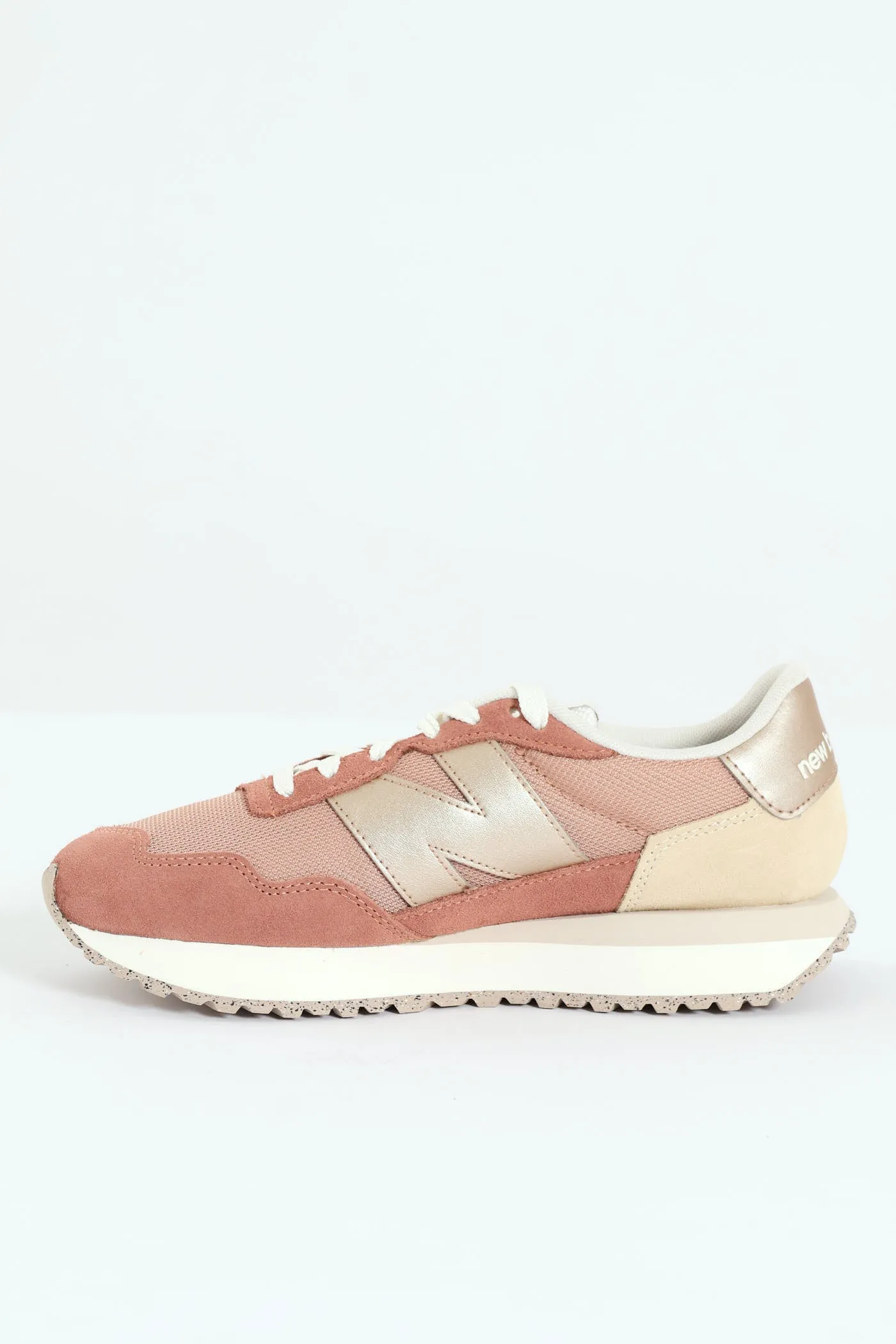 237 Lace Up Sneaker - Rust