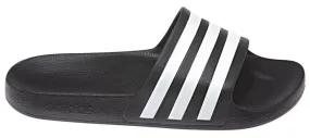 adidas Adilette Aqua Sliders - Black/White