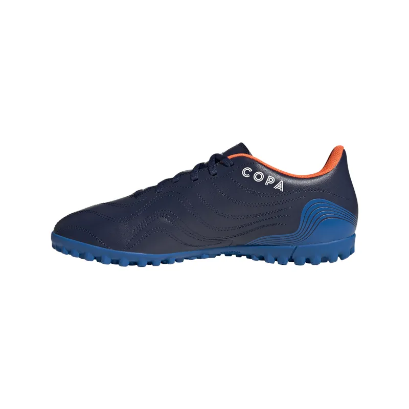 adidas Copa Sense.4 Turf Football Boots - Adult - Navy Blue/White/Blue Rush