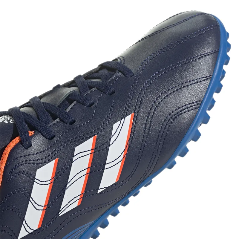adidas Copa Sense.4 Turf Football Boots - Adult - Navy Blue/White/Blue Rush