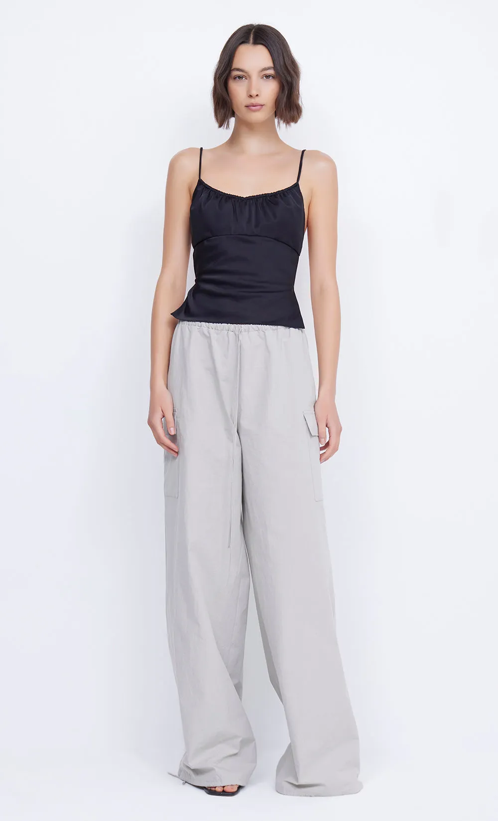 AIMEE CARGO PANT - STONE
