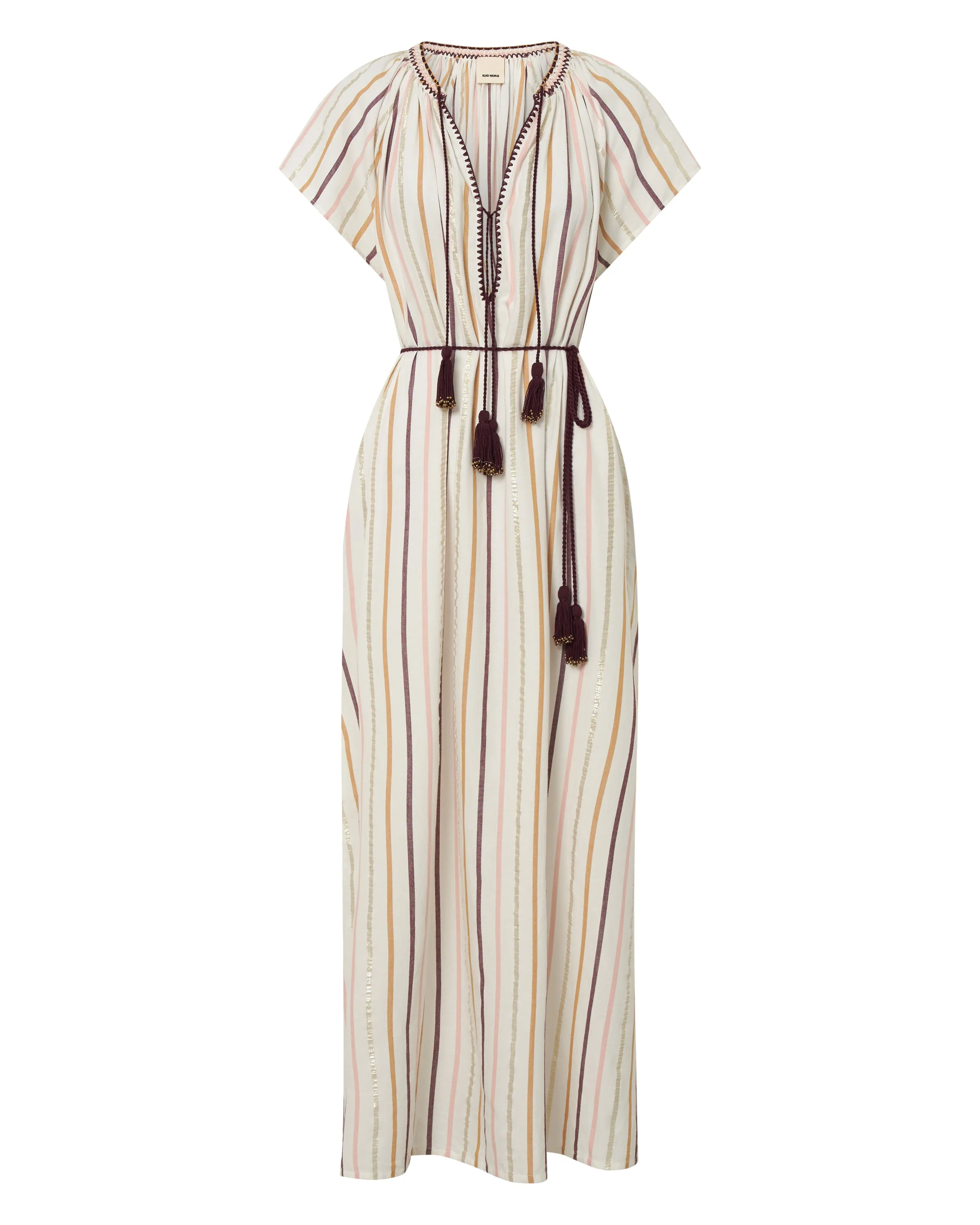 Aphea Casablanca Stripe Caftan