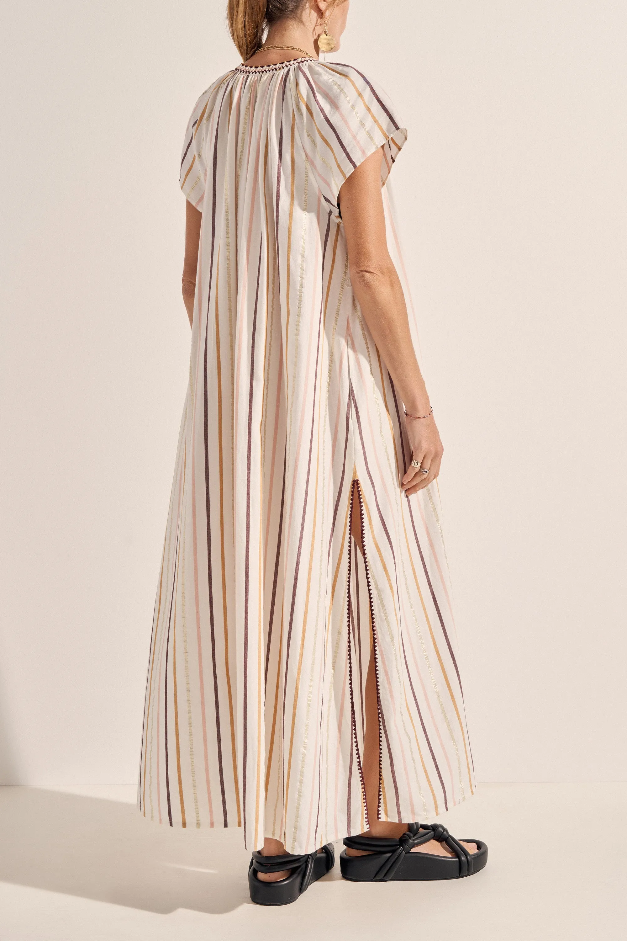Aphea Casablanca Stripe Caftan