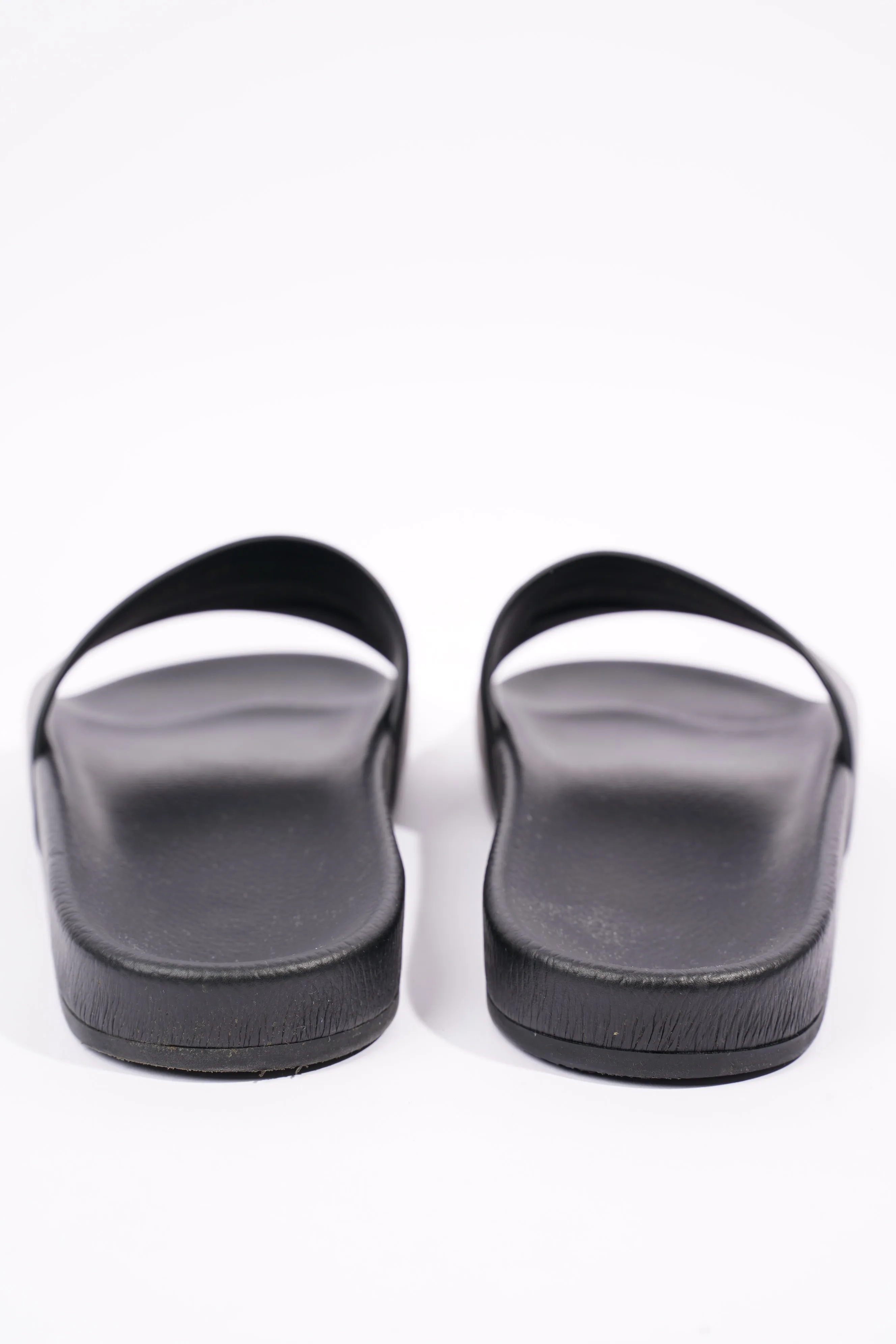 Balenciaga Mens Logo Slides Black / White EU 41 / UK 7