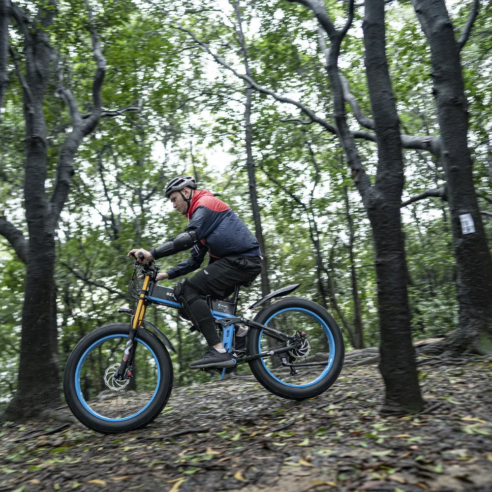 Bezior X Plus Electric Mountain Folding Bike
