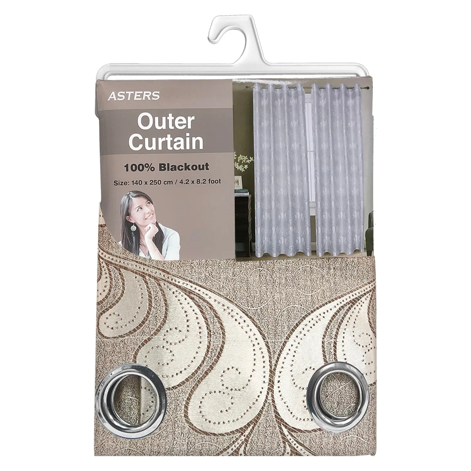 Blackout Curtain (140 x 250cm)