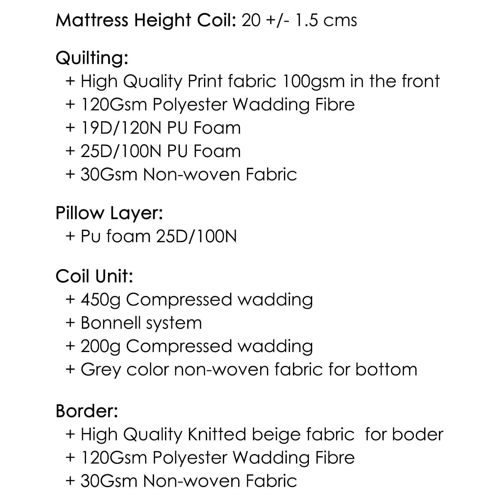 Bonnell Spring Mattress
