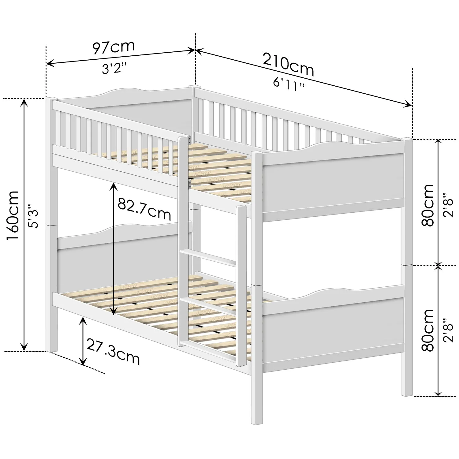 Bunk Bed (Single   Single)