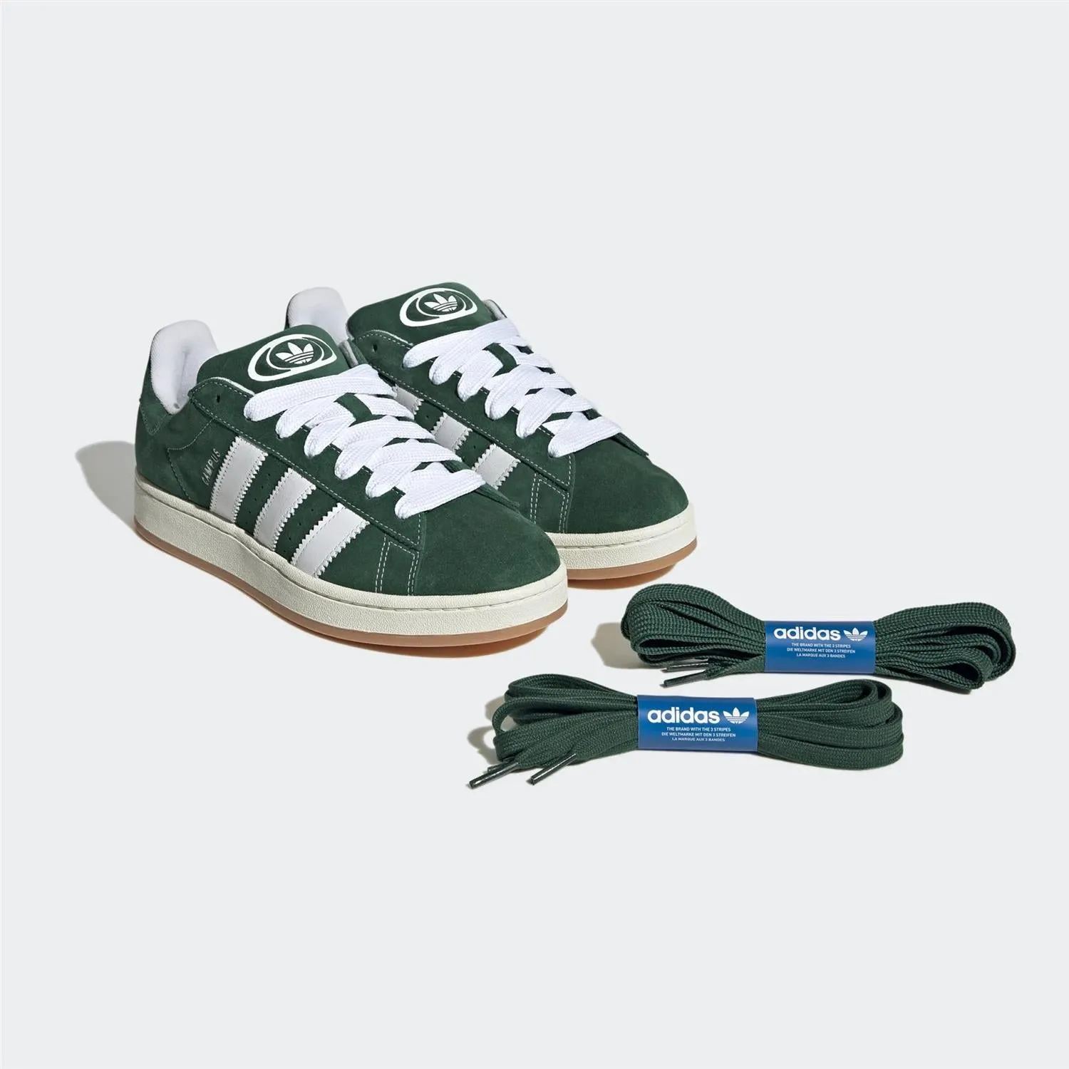 Campus 00s - Dark Green/Cloud White