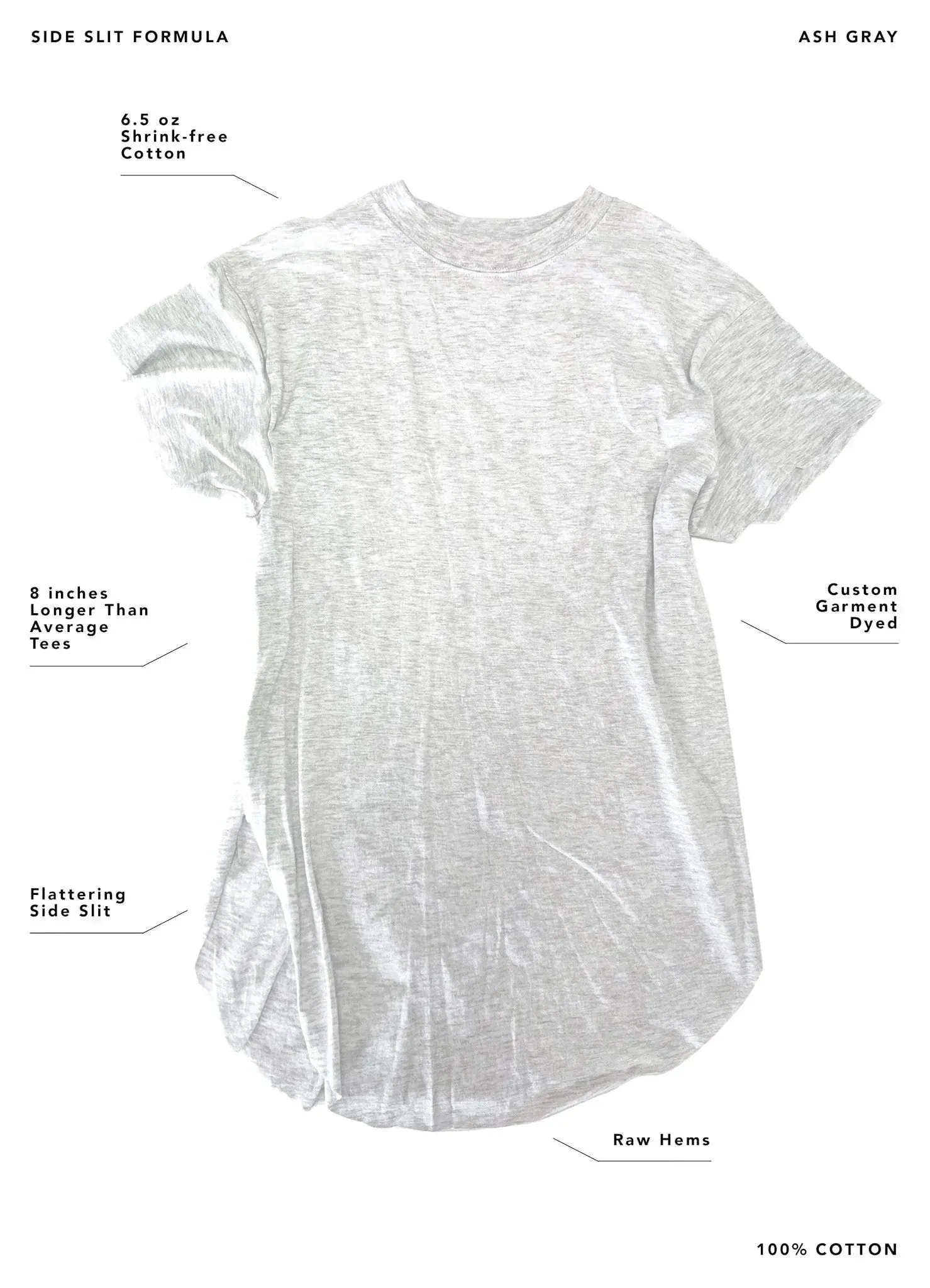 COASTAL COWGIRL SIDE SLIT TEE