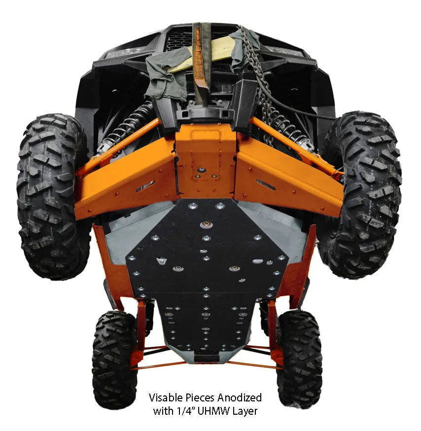 Complete Skid Plate Set  |  Polaris RZR XP Turbo Dynamix