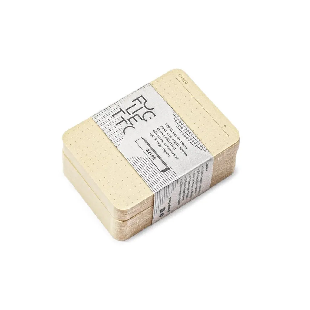 Deck of 120 A7 Memo Cards