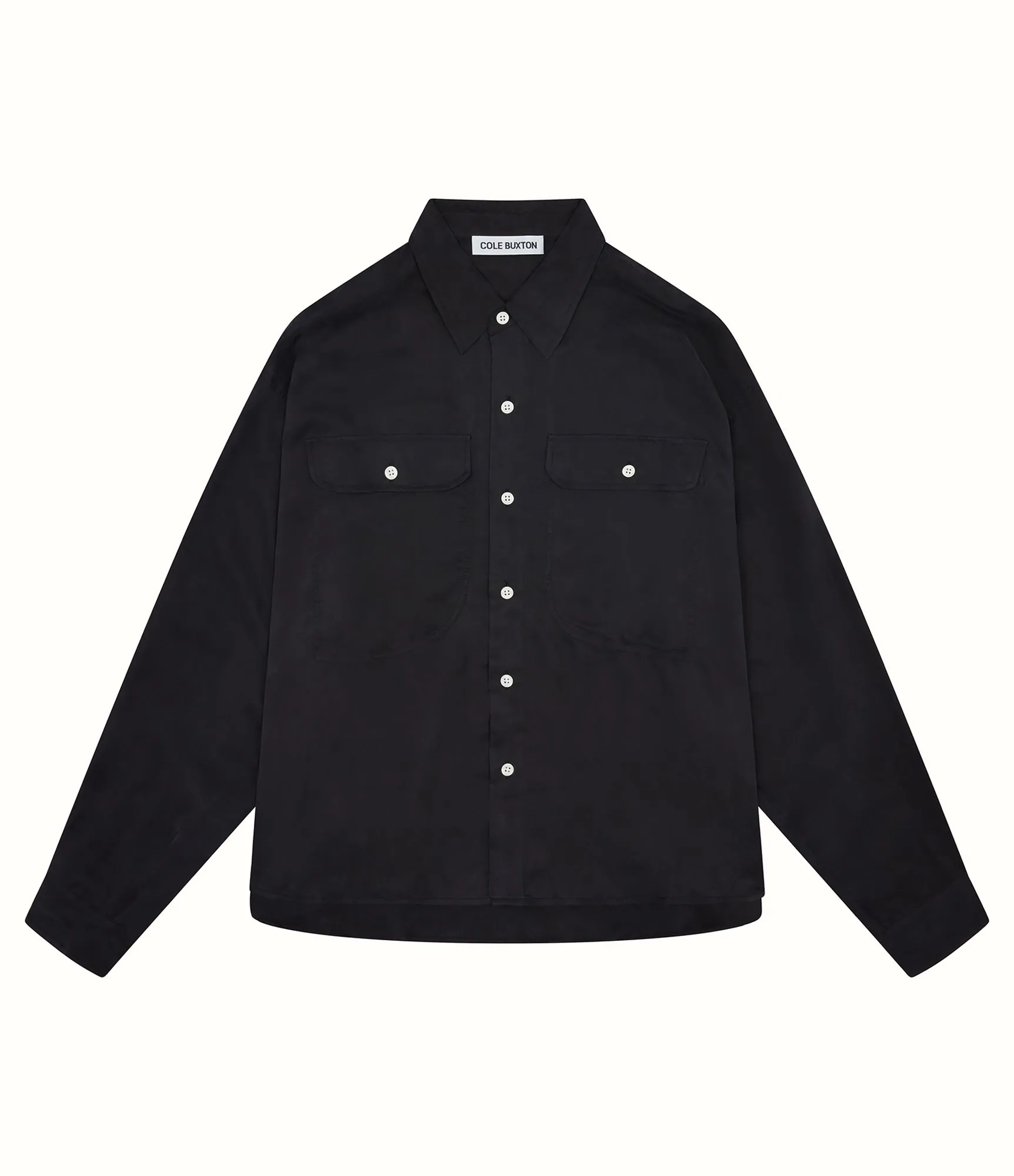 DOUBLE POCKET BOXY SHIRT