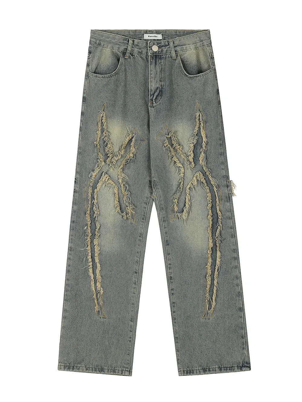 DressBetty - 2024 Distressed Street Vintage Casual Jeans