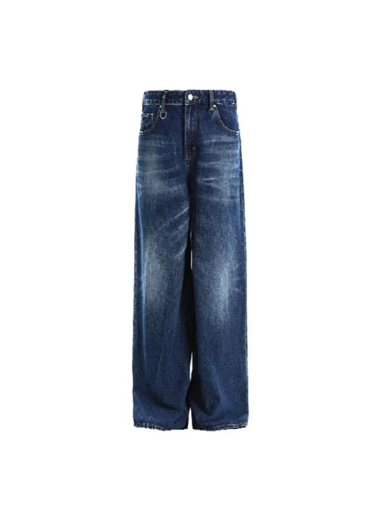 DressBetty - 2024 Korean Streetwear Y2K Gyaru Acubi Fashion Baggy Jeans