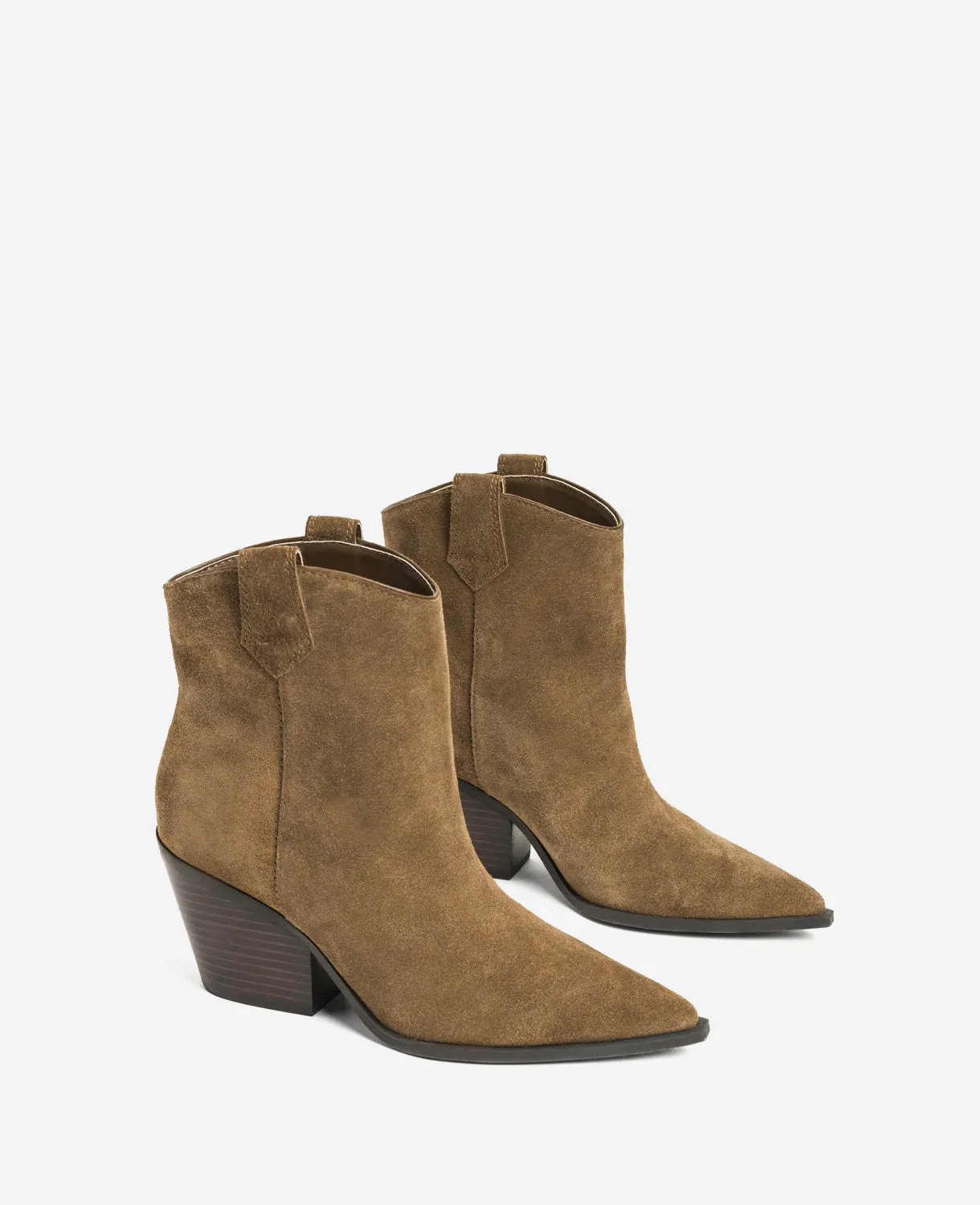 Kara Suede Heeled Boot