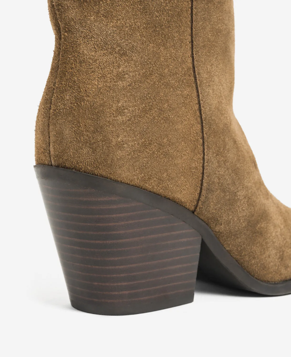 Kara Suede Heeled Boot