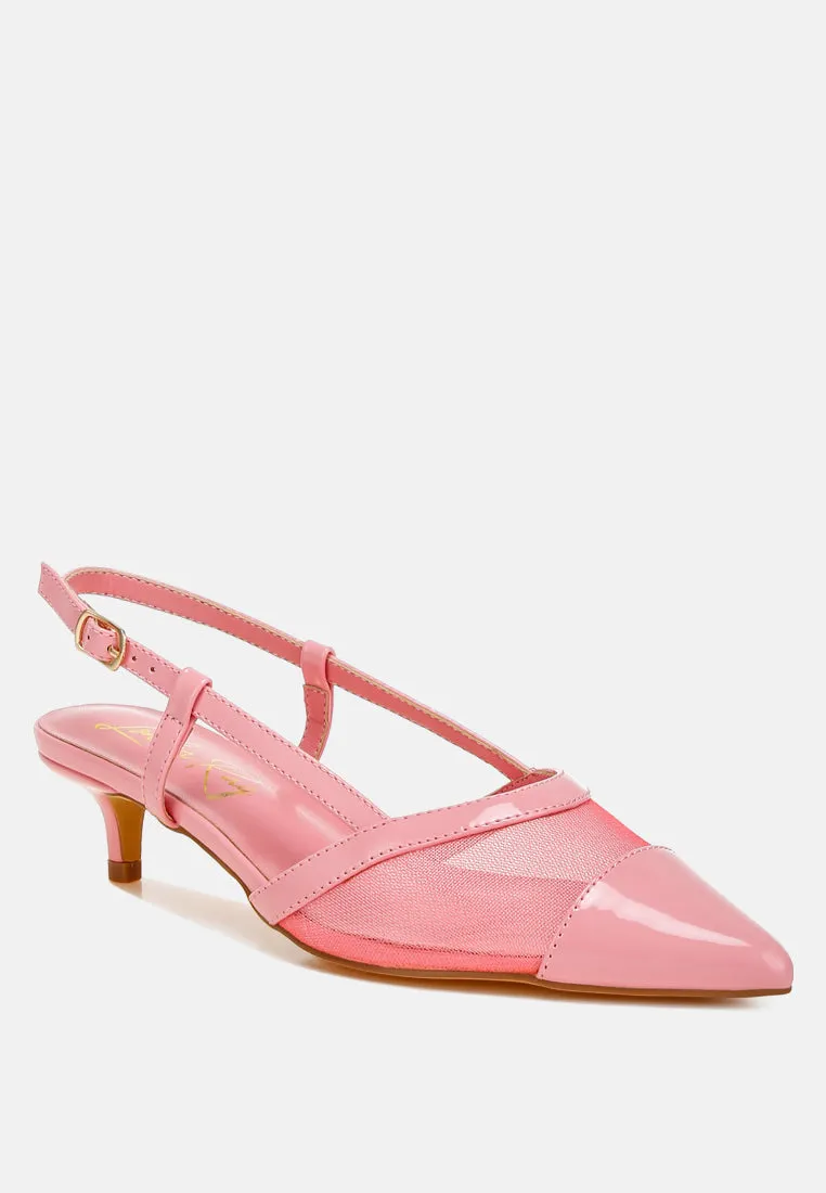 Mesh Slingback Sandals by RUW