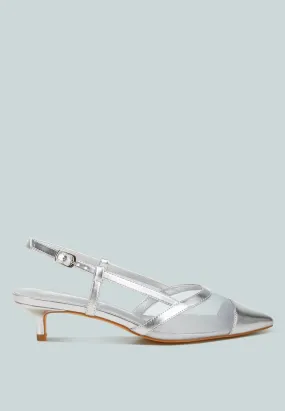 Mesh Slingback Sandals by RUW