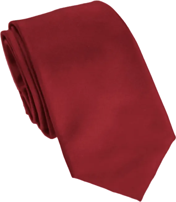 Micro Solid Tie-Hank-Bow-Crimson