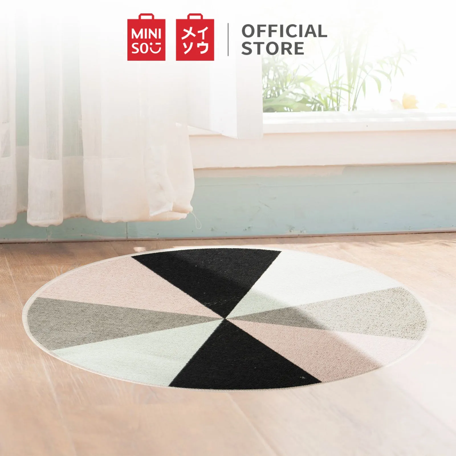 MINISO Geometrical Series - Small Round Floor Mat