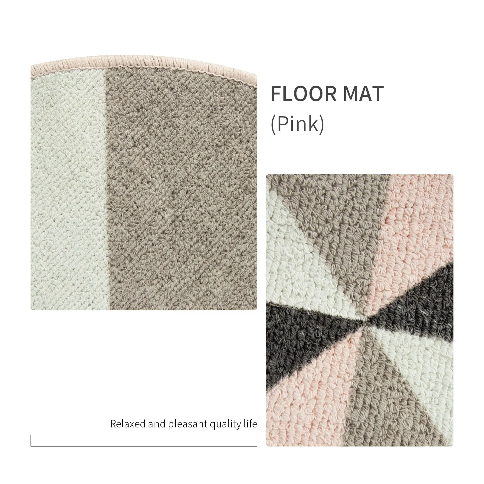 MINISO Geometrical Series - Small Round Floor Mat