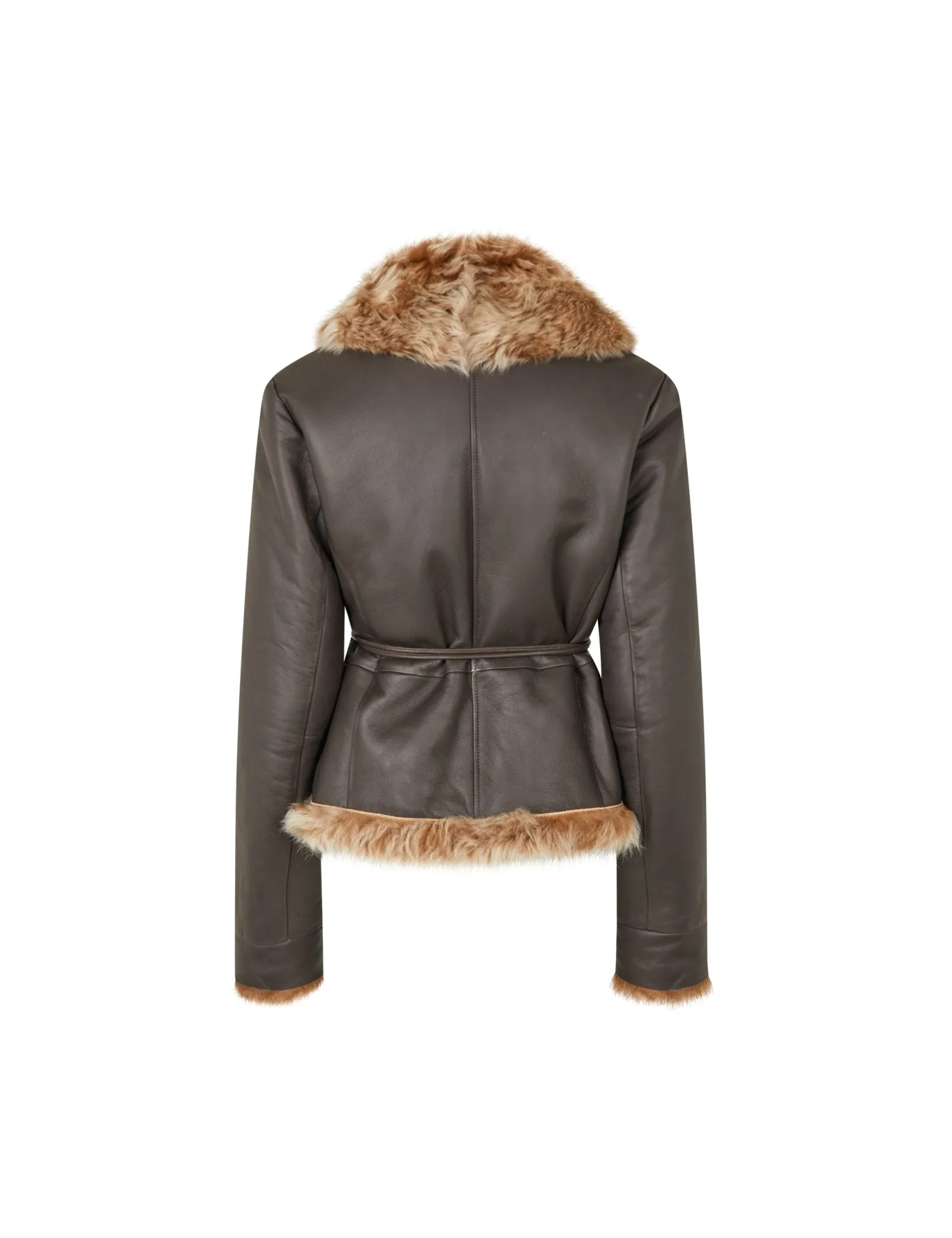 Moss Jacket — Brown/Light Brown