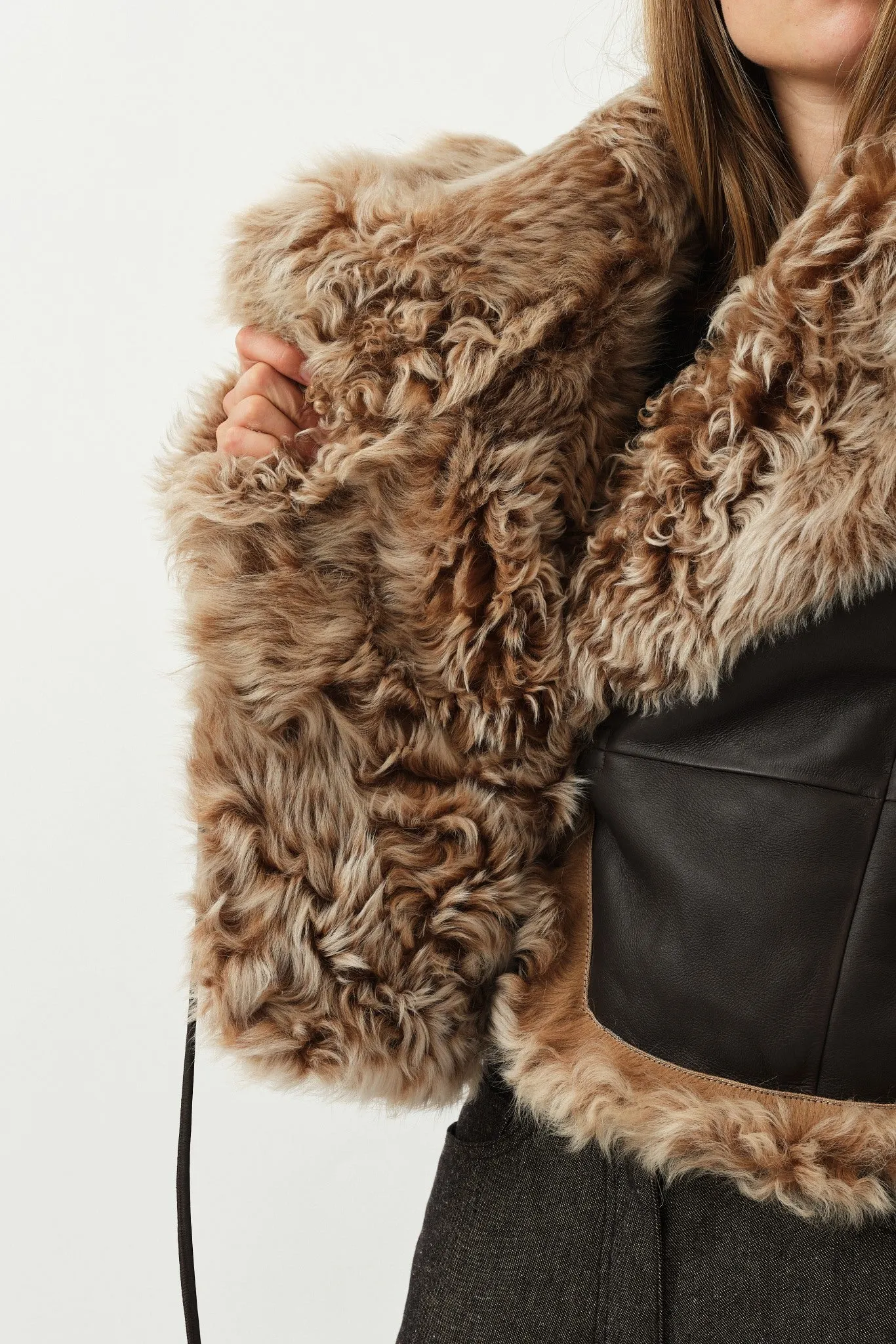 Moss Jacket — Brown/Light Brown