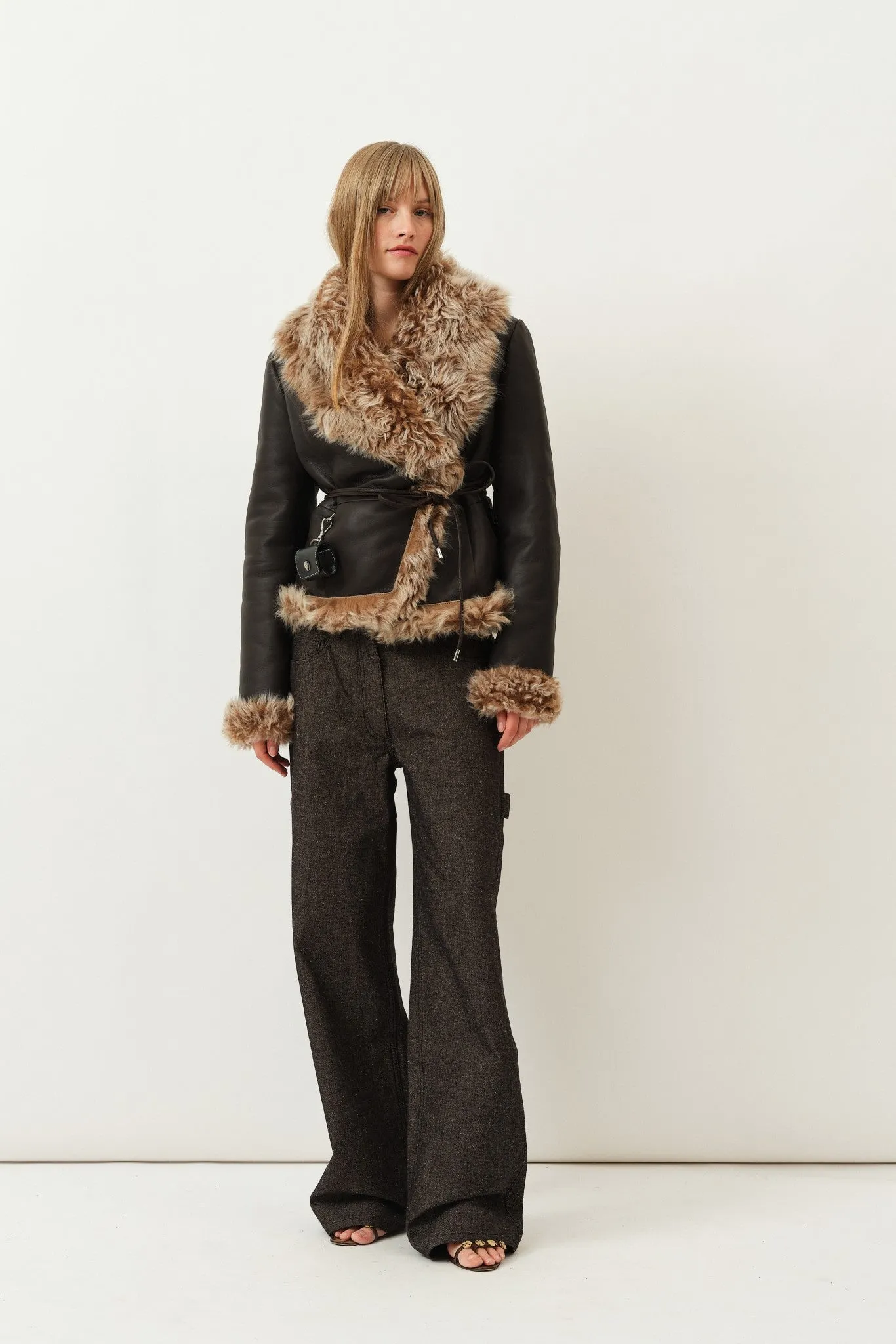 Moss Jacket — Brown/Light Brown