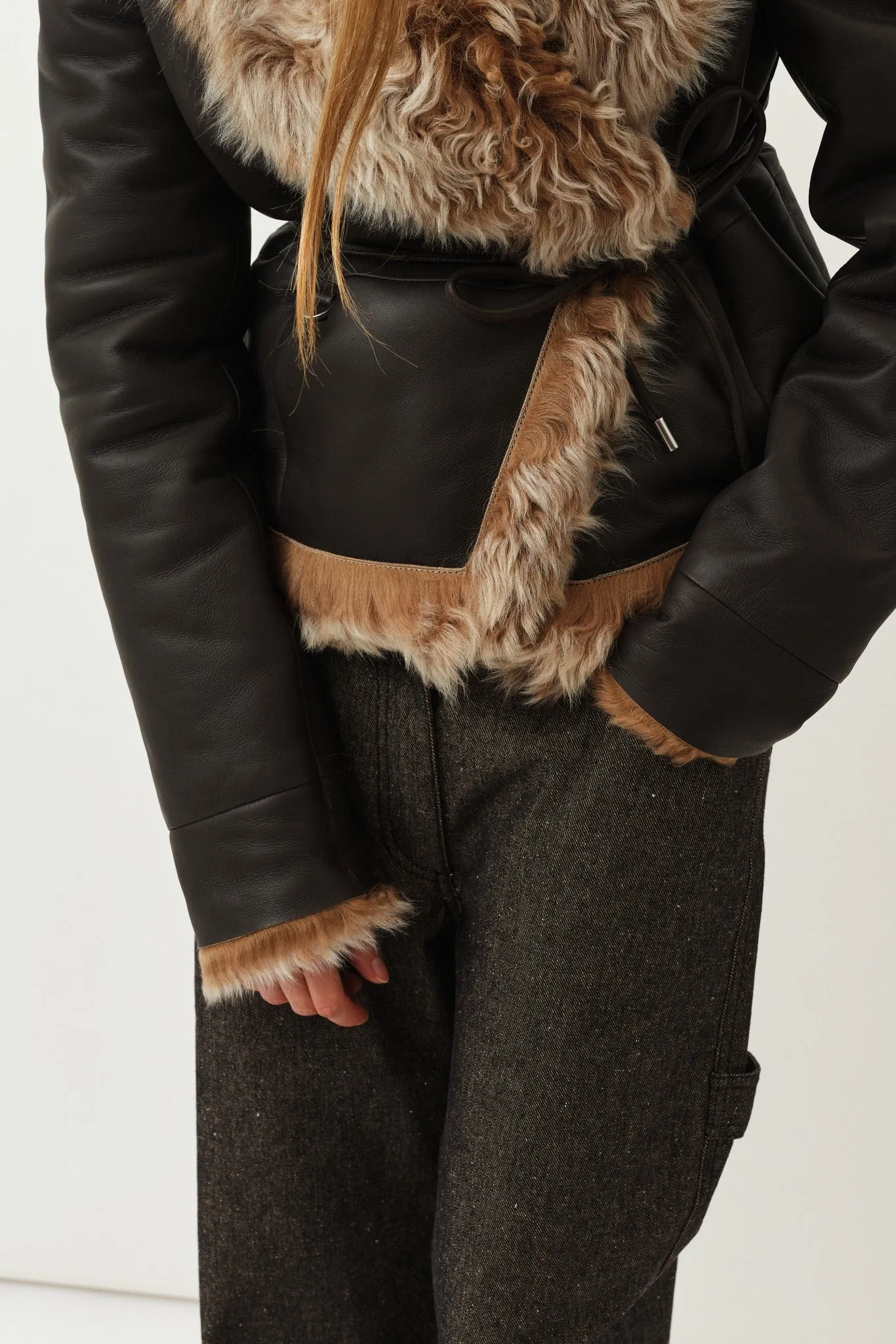 Moss Jacket — Brown/Light Brown