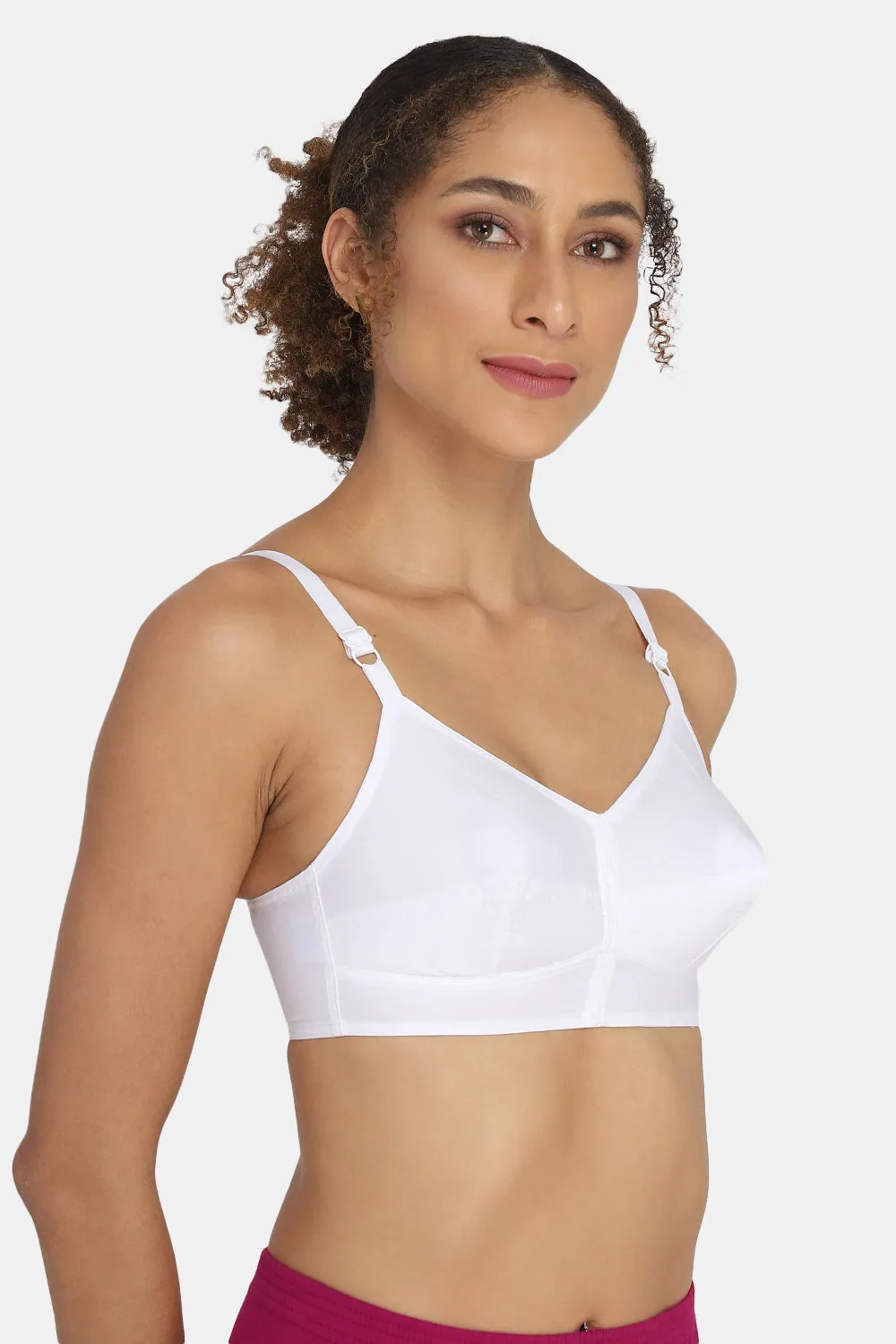 Naidu Hall Full Coverage Non-Wired Non-Padded Everyday Minimiser Saree Bra - Cotton - E_SB