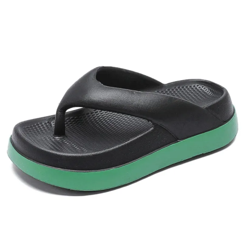 Outlandish EVA Woman flip flops super soft thick soles Summer outdoor shoes Non-slip High-quality Trendy Design Women's sandals
