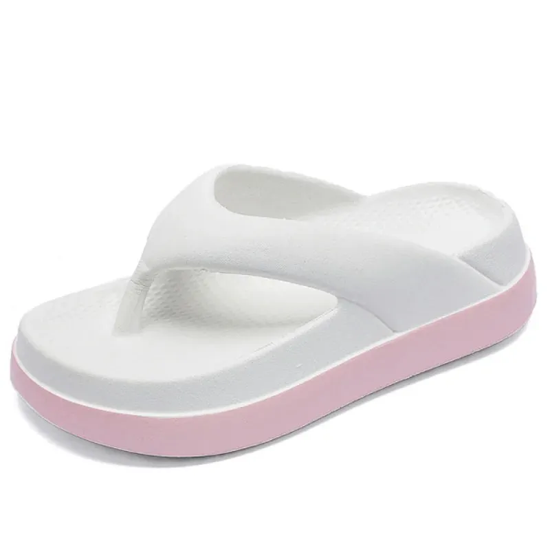 Outlandish EVA Woman flip flops super soft thick soles Summer outdoor shoes Non-slip High-quality Trendy Design Women's sandals