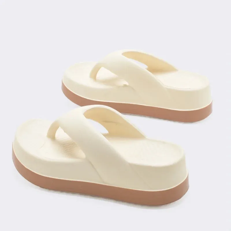 Outlandish EVA Woman flip flops super soft thick soles Summer outdoor shoes Non-slip High-quality Trendy Design Women's sandals