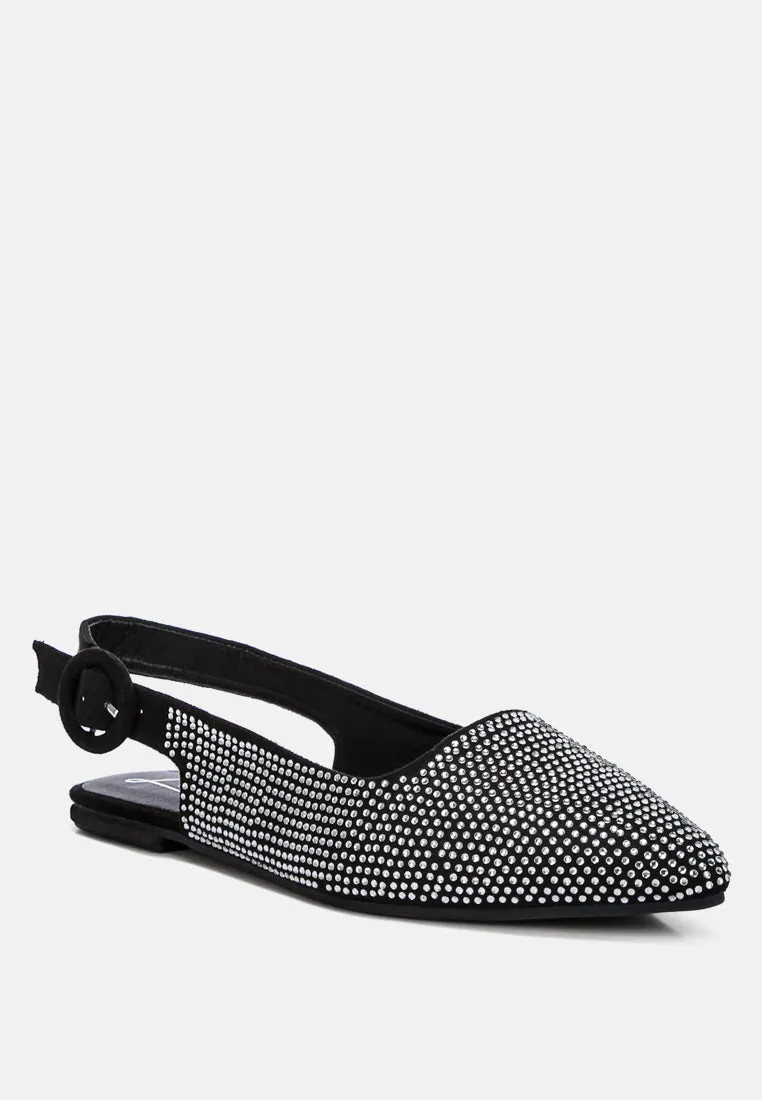 Rhinestones Slingback By Ruw