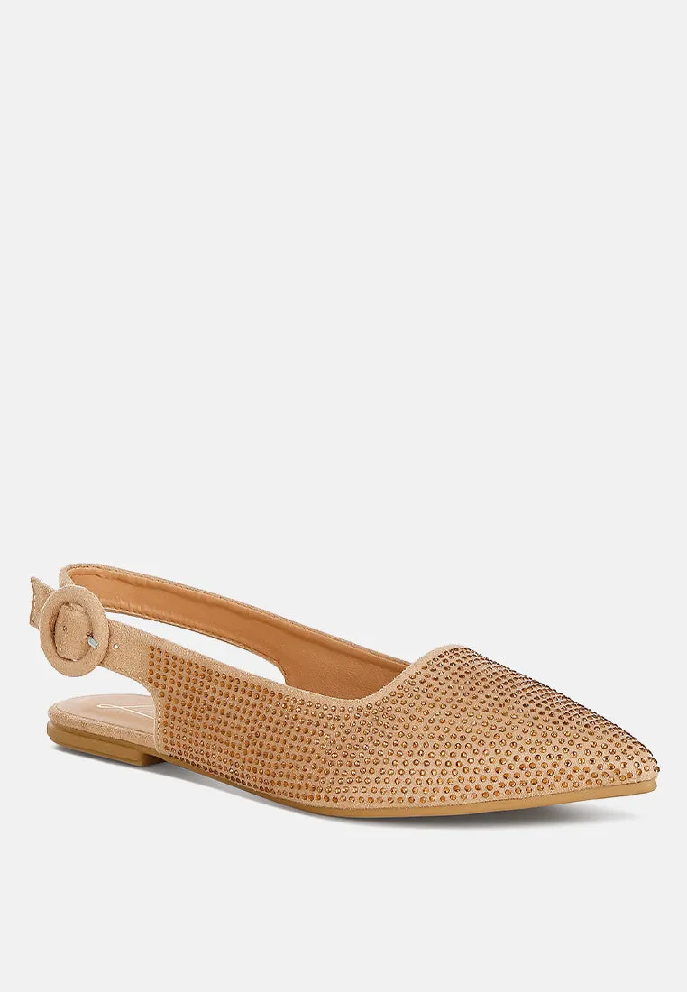 Rhinestones Slingback By Ruw