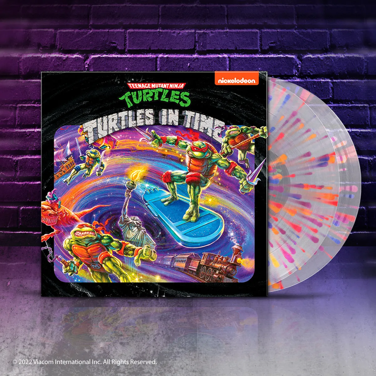 Teenage Mutant Ninja Turtles: Turtles In Time - Vinyl Soundtrack - 2XLP