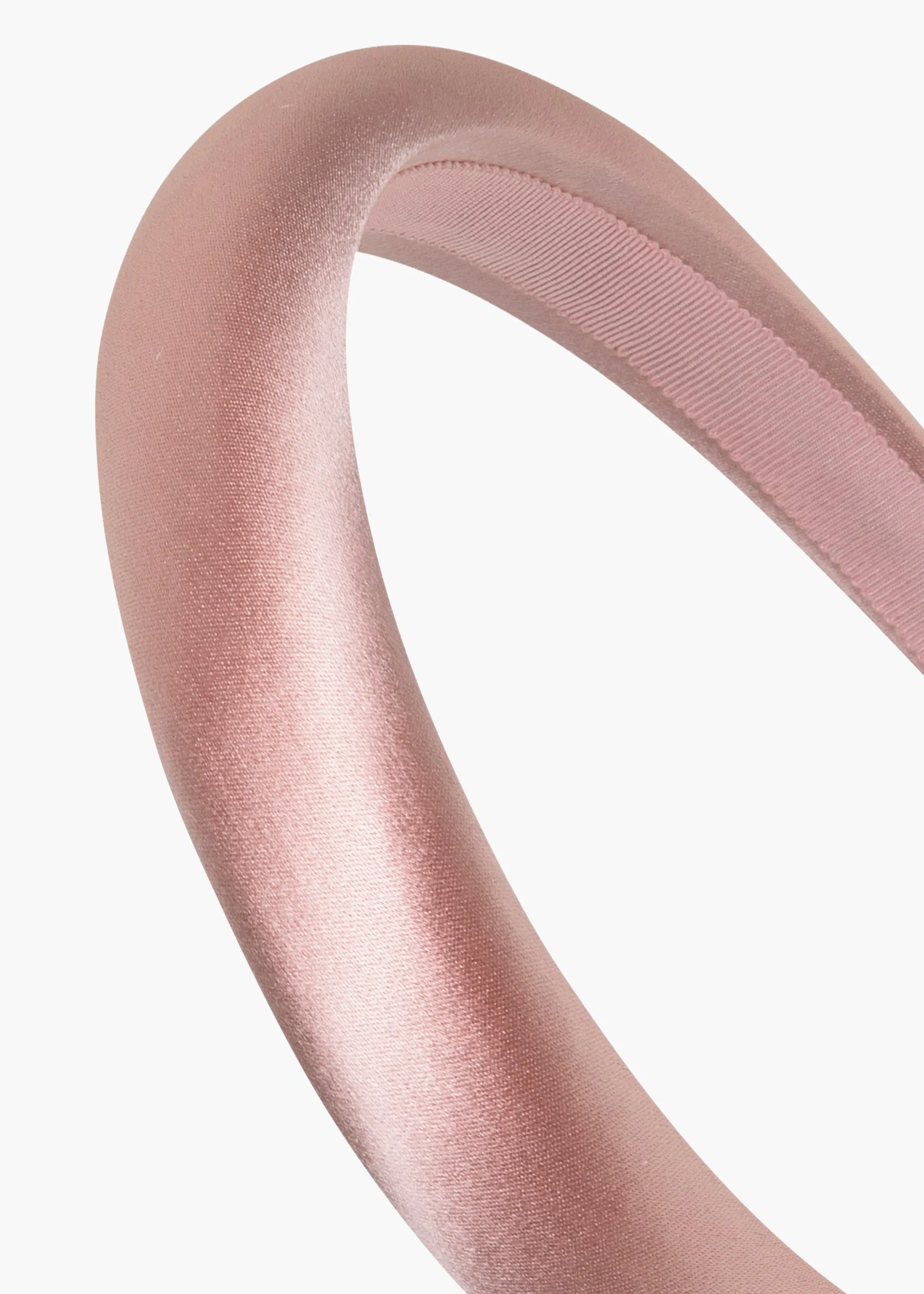 Tori Headband in Satin -- Peony