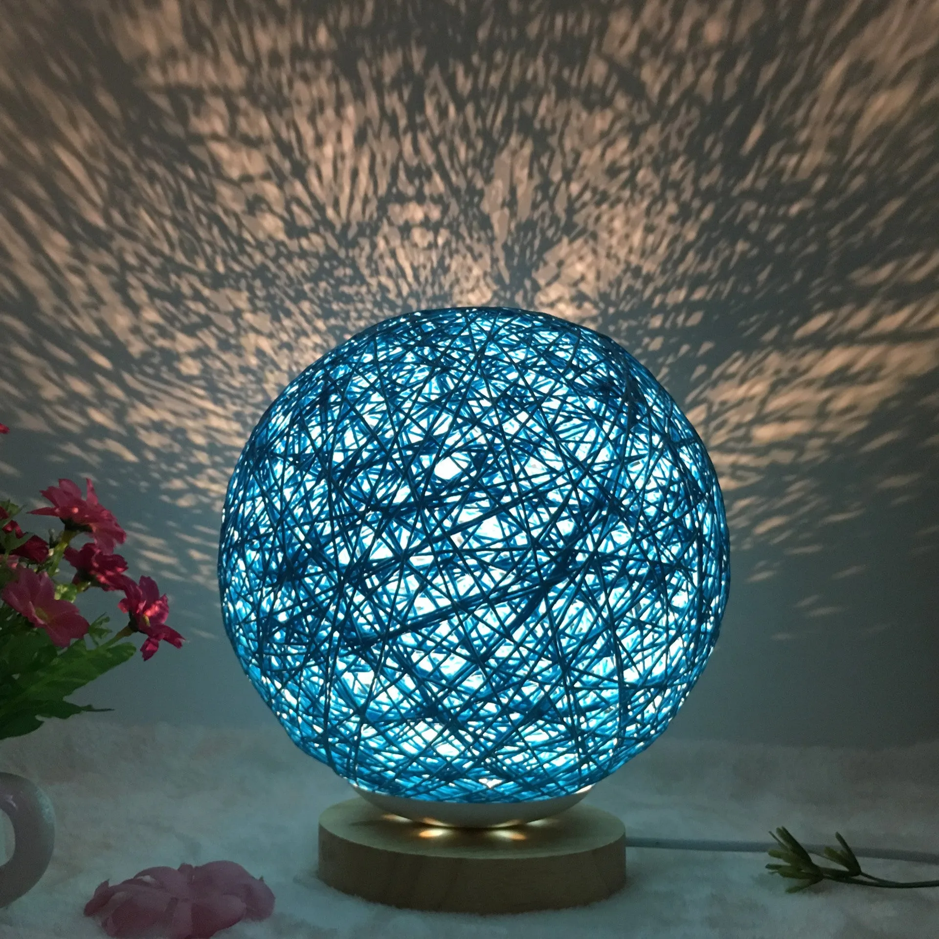 Unique LED Creative Linen Table Lamp