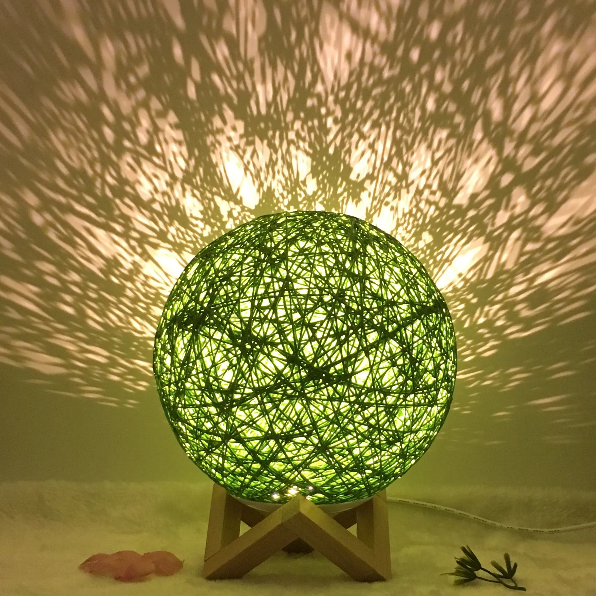 Unique LED Creative Linen Table Lamp