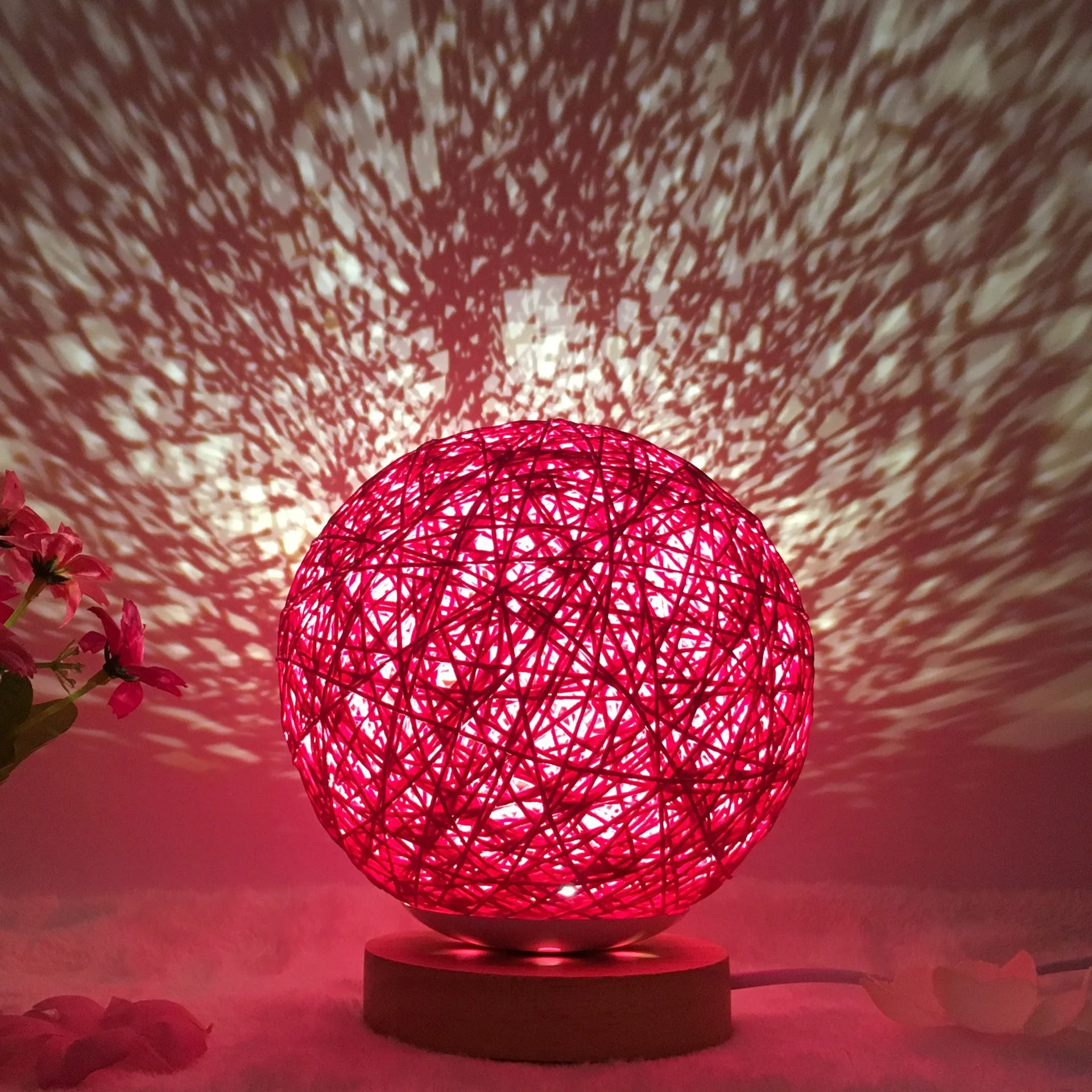 Unique LED Creative Linen Table Lamp