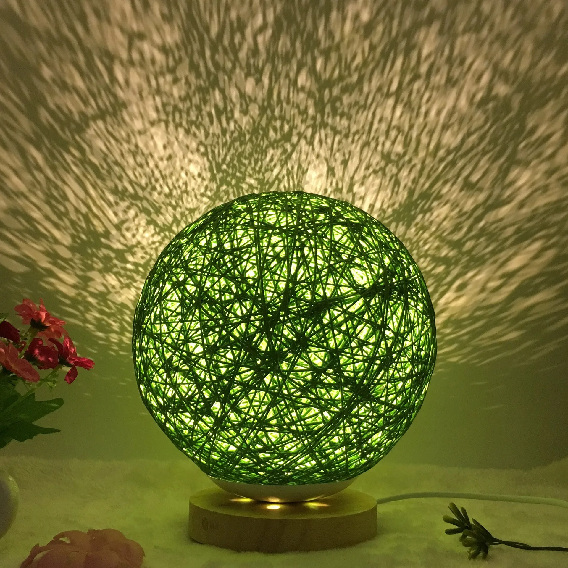 Unique LED Creative Linen Table Lamp