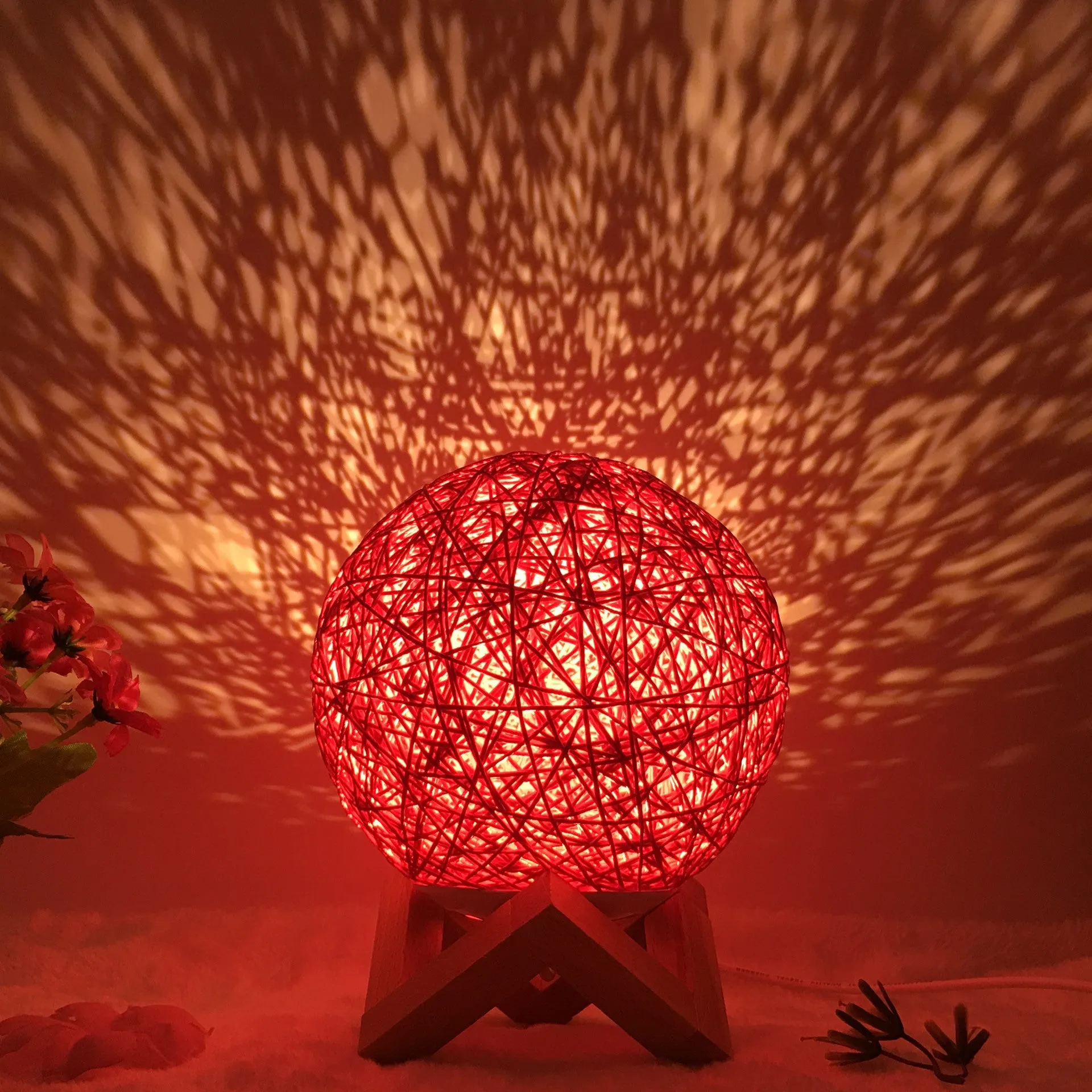 Unique LED Creative Linen Table Lamp