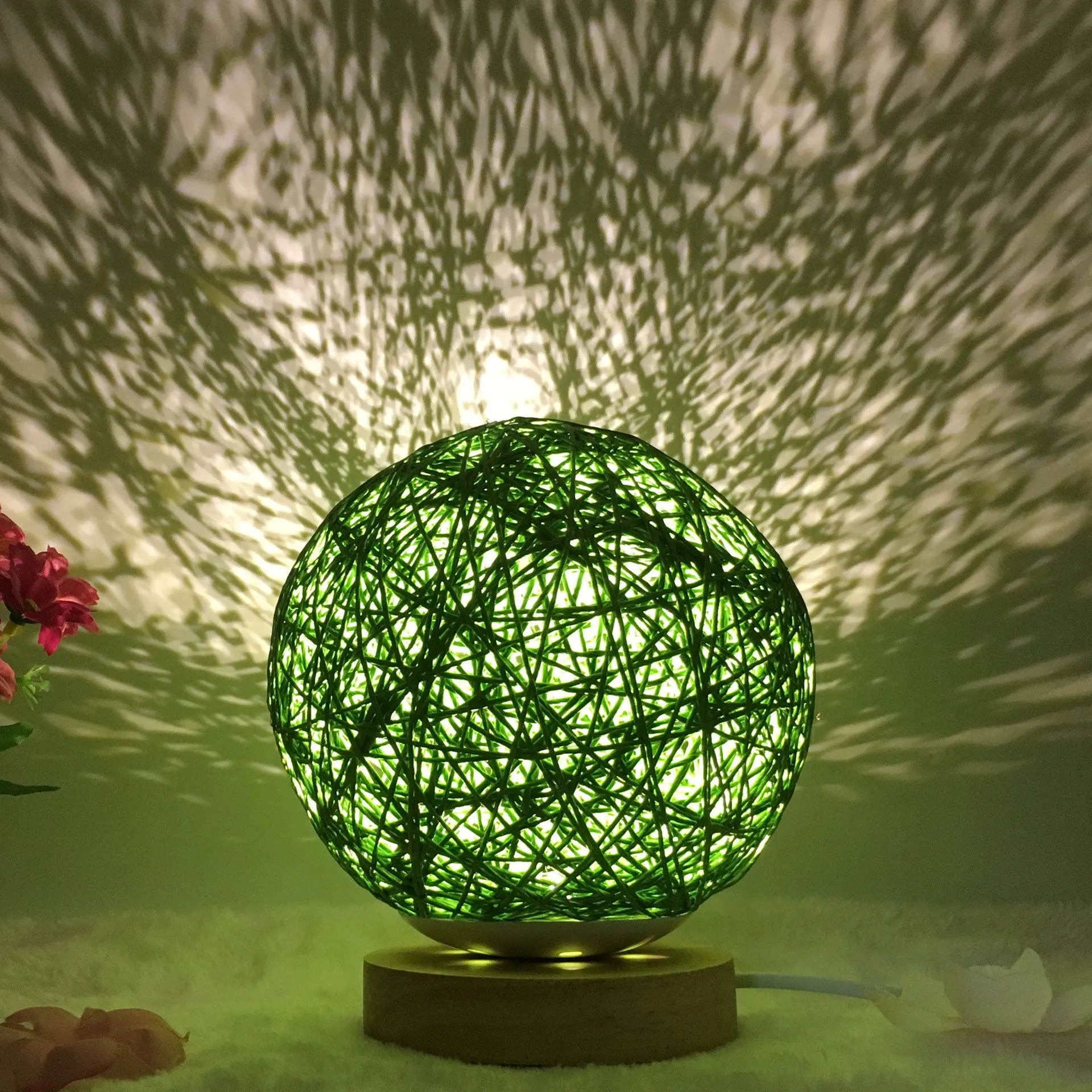 Unique LED Creative Linen Table Lamp