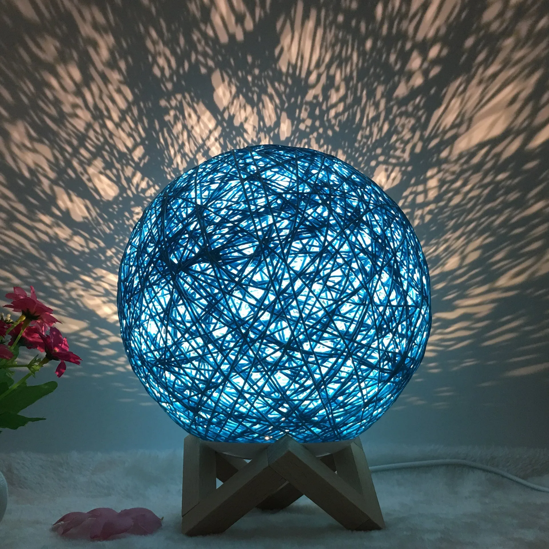 Unique LED Creative Linen Table Lamp