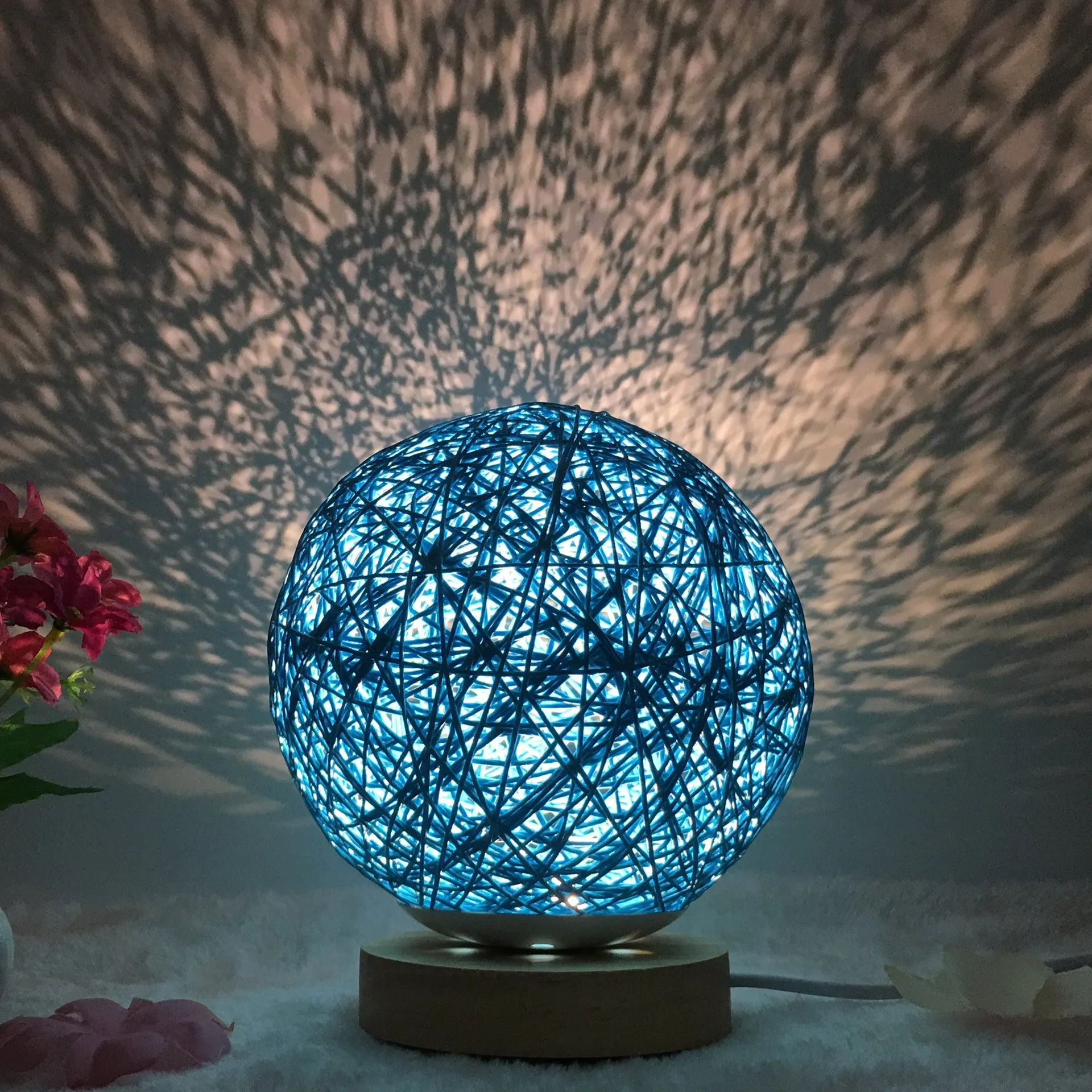 Unique LED Creative Linen Table Lamp