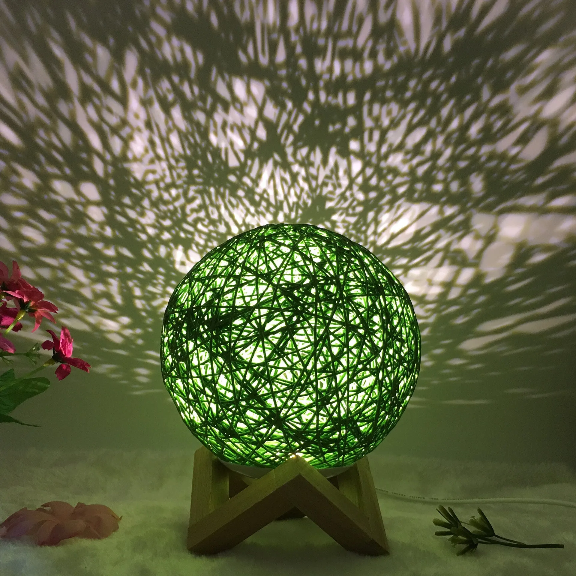 Unique LED Creative Linen Table Lamp