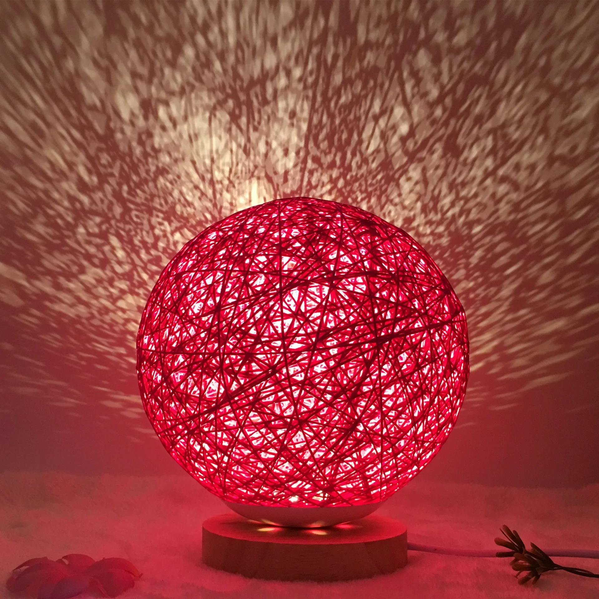 Unique LED Creative Linen Table Lamp